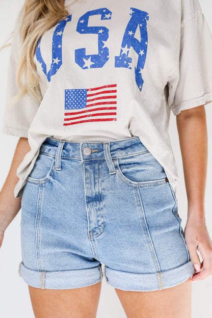 An Ideal Day Denim Shorts