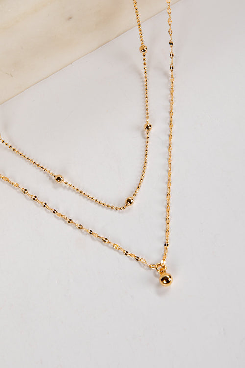 Chloe Gold Layered Necklace