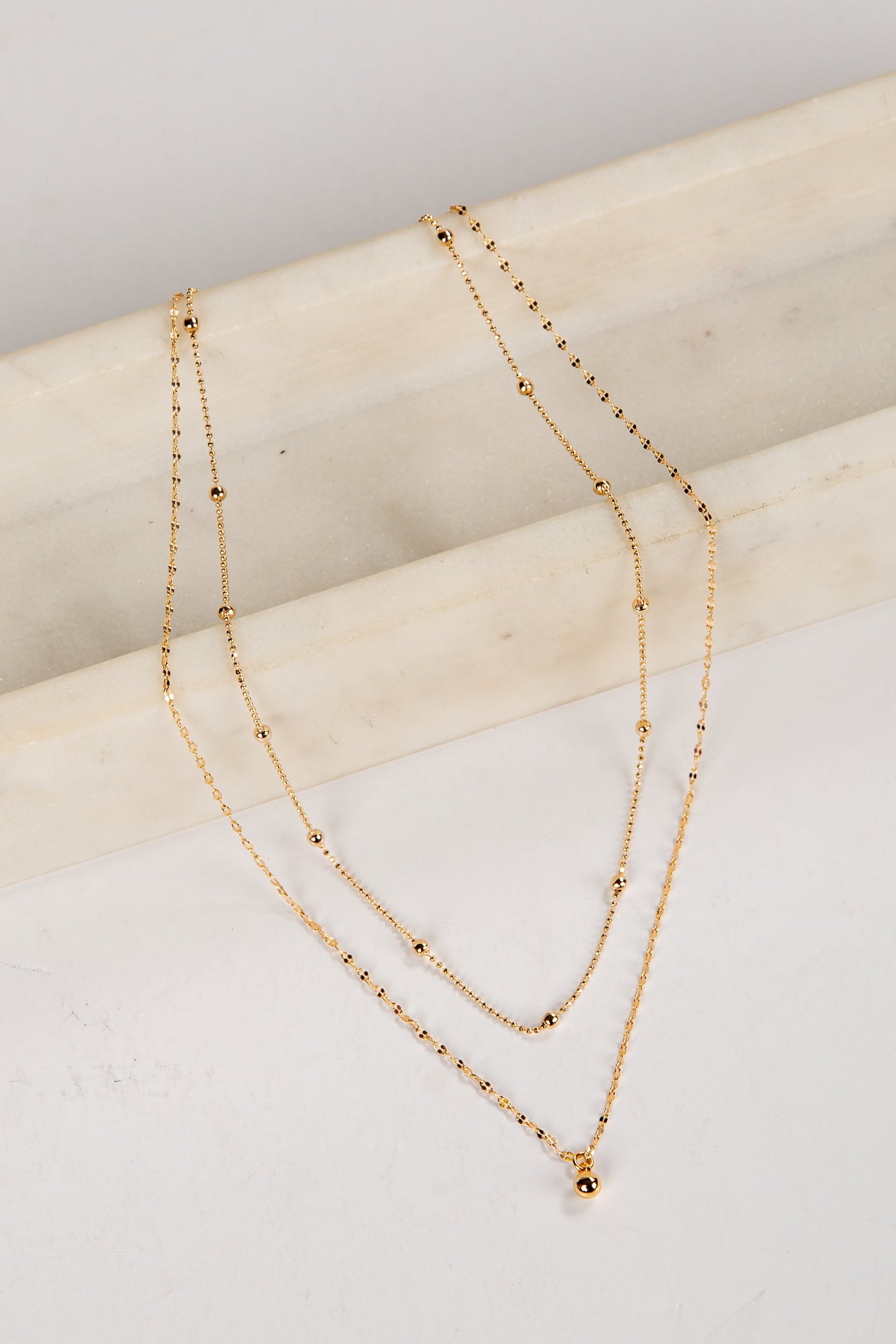 Chloe Gold Layered Necklace