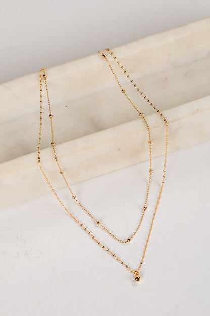 Chloe Gold Layered Necklace