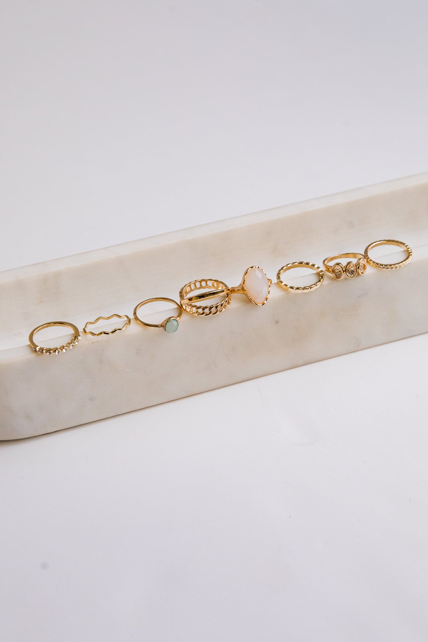 Briar Gold Ring Set