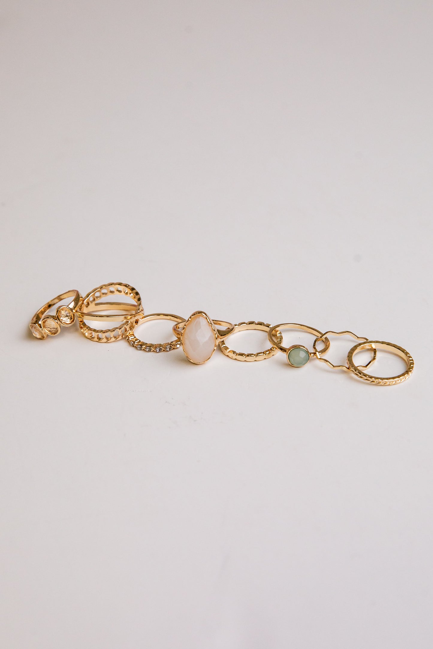 Briar Gold Ring Set