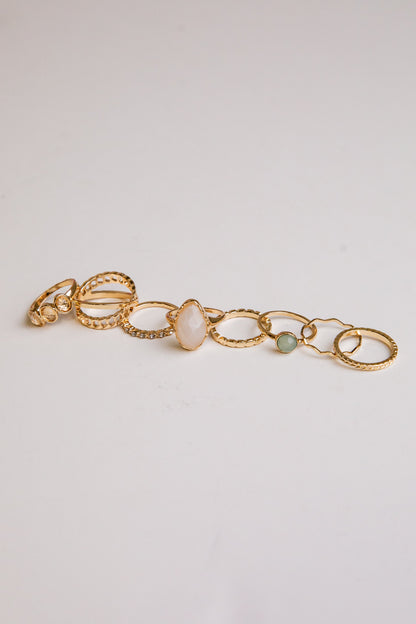 Briar Gold Ring Set