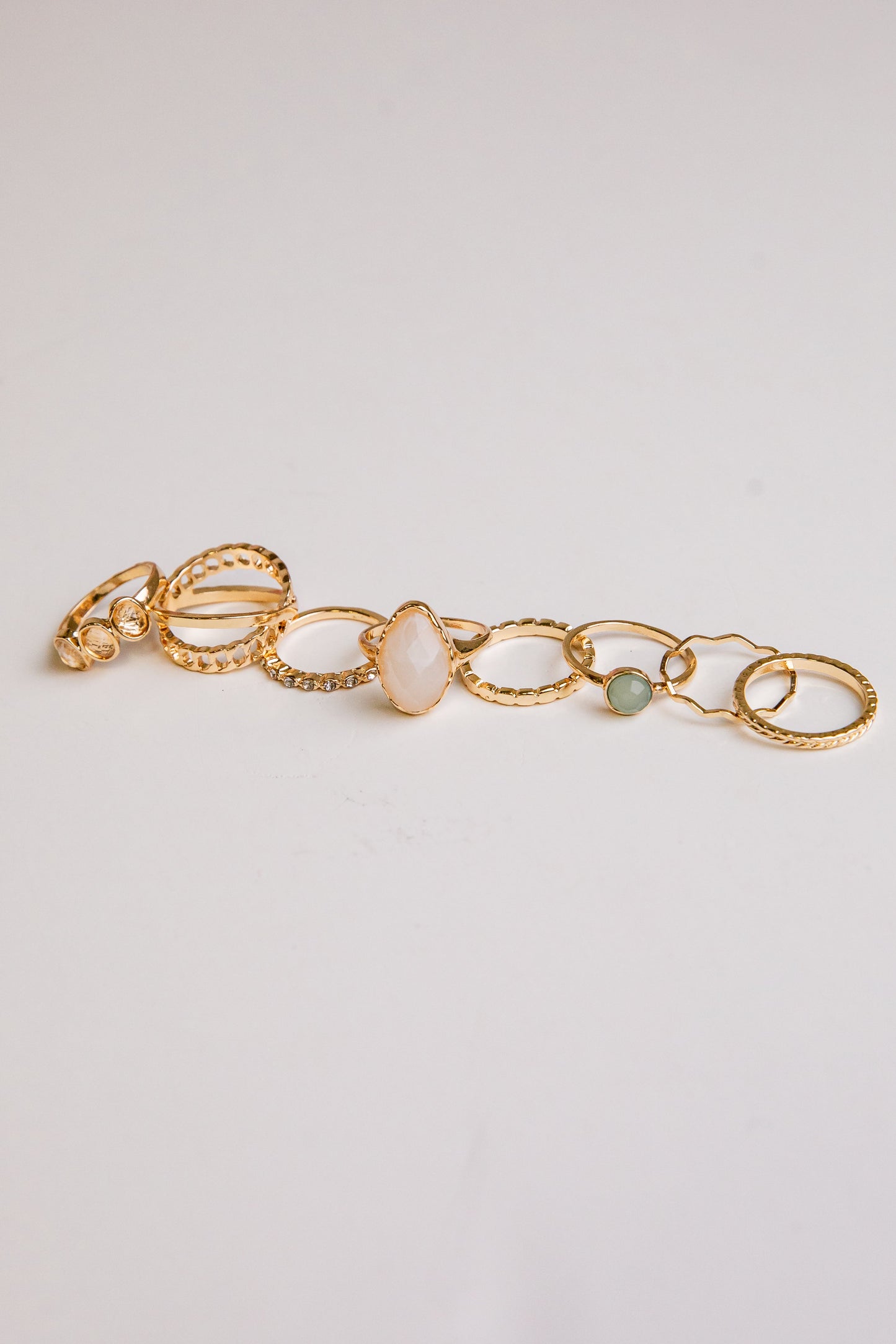 Briar Gold Ring Set