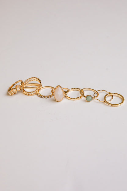 Briar Gold Ring Set