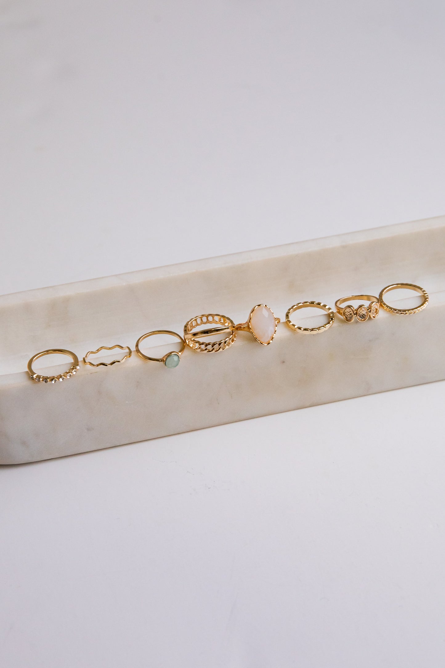 Briar Gold Ring Set