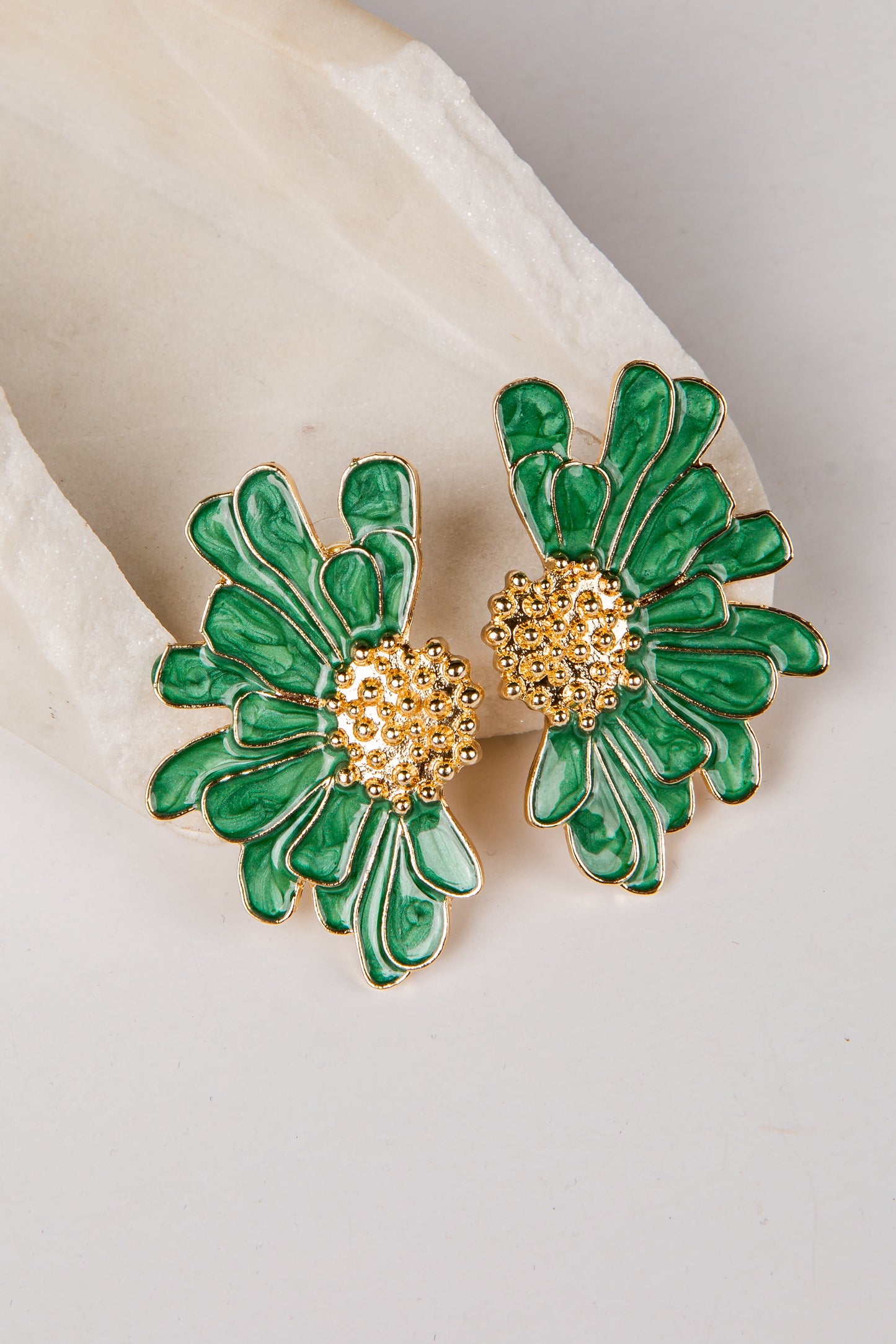 Brinley Floral Statement Earrings