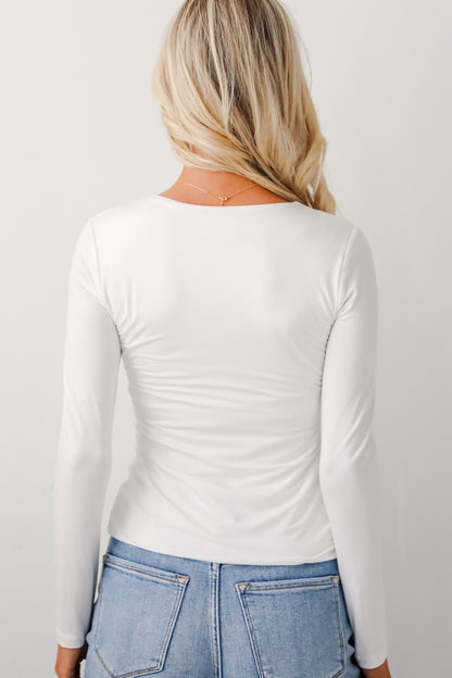 Camille Everyday Long Sleeve Top - DOORBUSTER