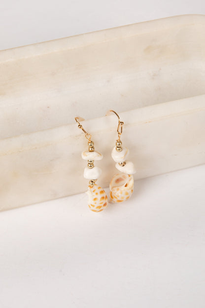 Blakeley Shell Natural Drop Earrings