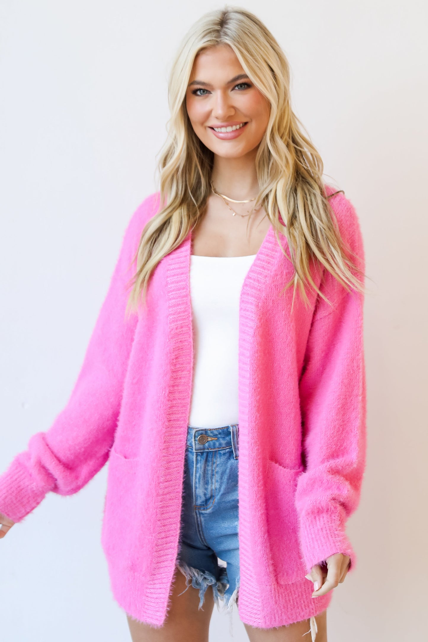 Charming Crush Eyelash Knit Sweater Cardigan