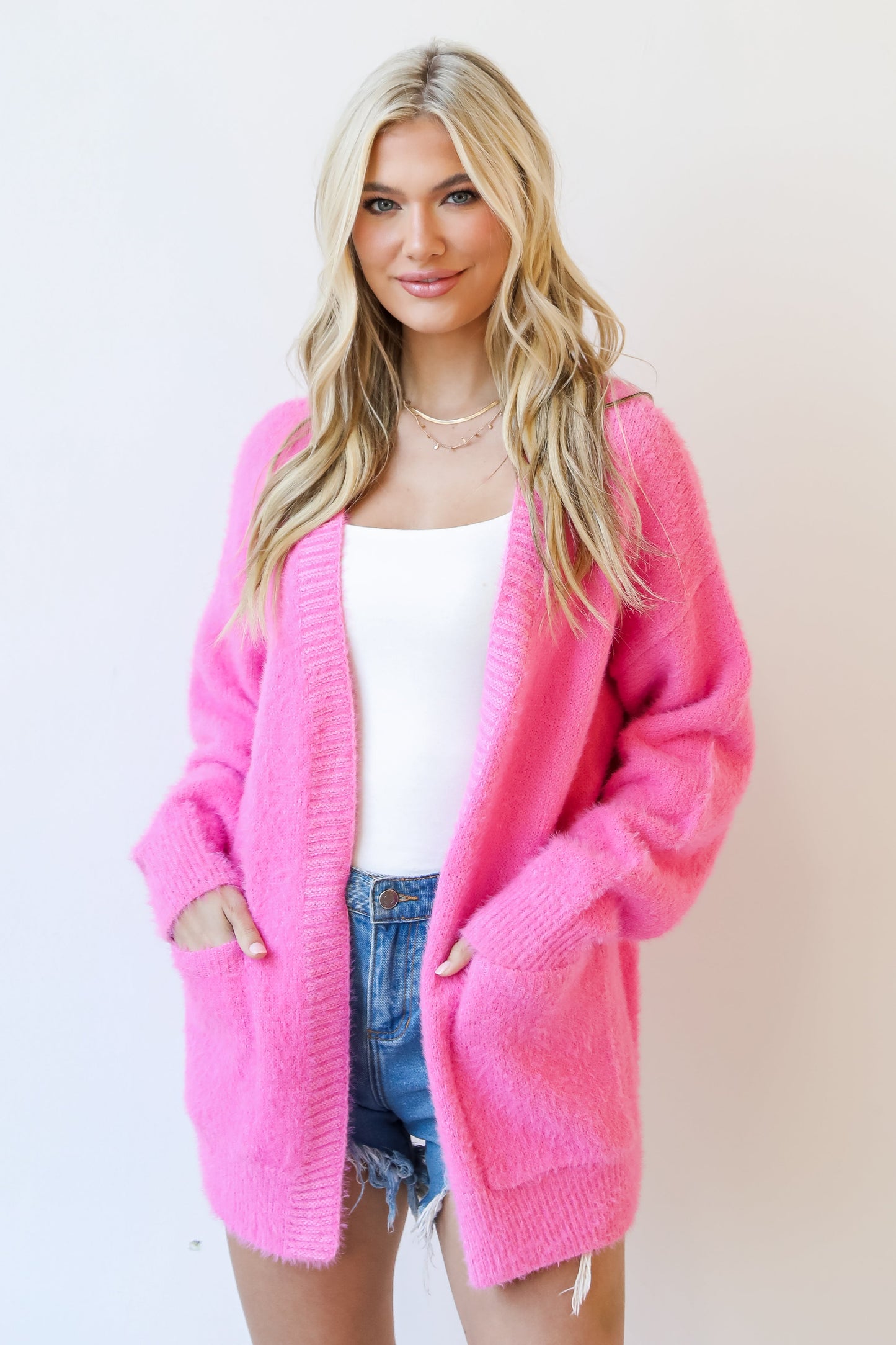 Charming Crush Eyelash Knit Sweater Cardigan
