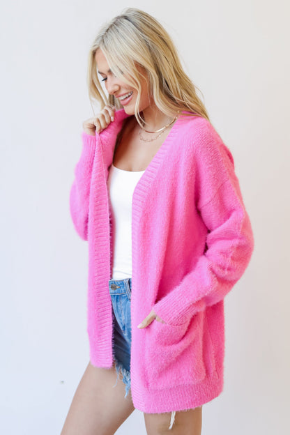 Charming Crush Eyelash Knit Sweater Cardigan
