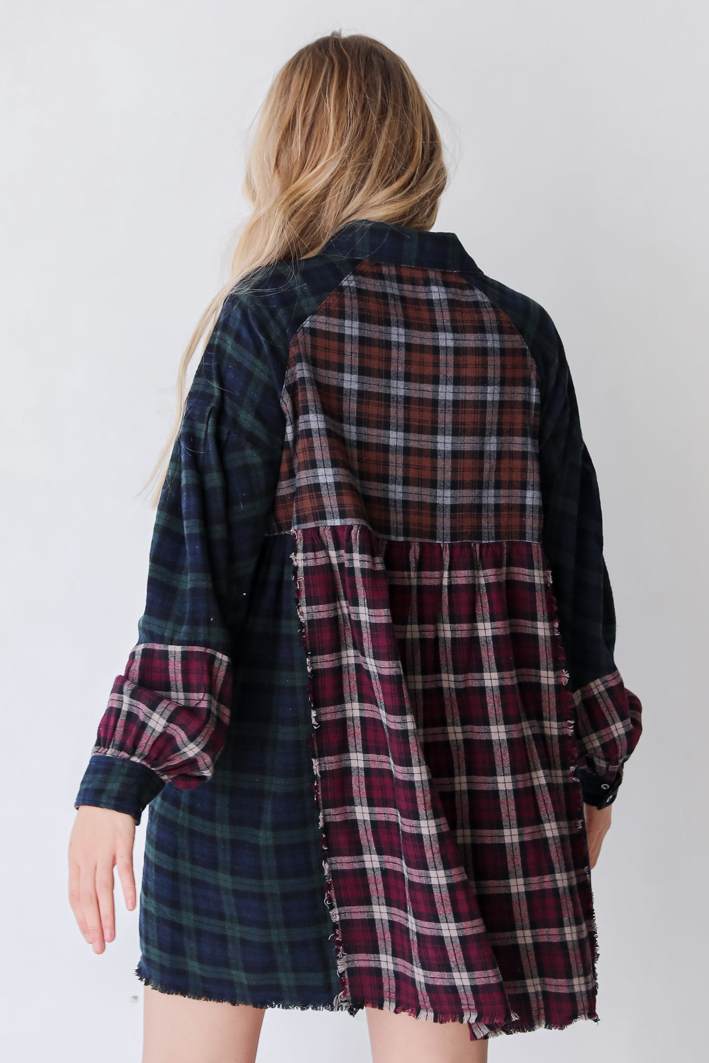 Certainly Cute Plaid Mini Dress