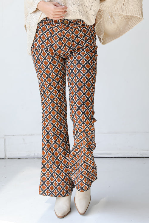 Easily Iconic Corduroy Flare Pants