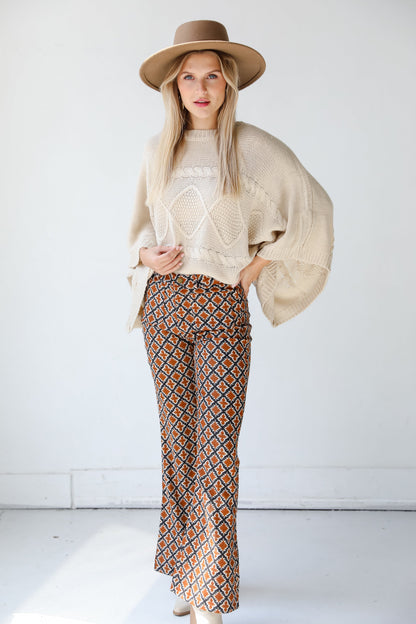 Easily Iconic Corduroy Flare Pants
