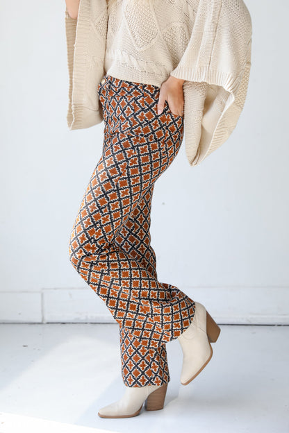 Easily Iconic Corduroy Flare Pants