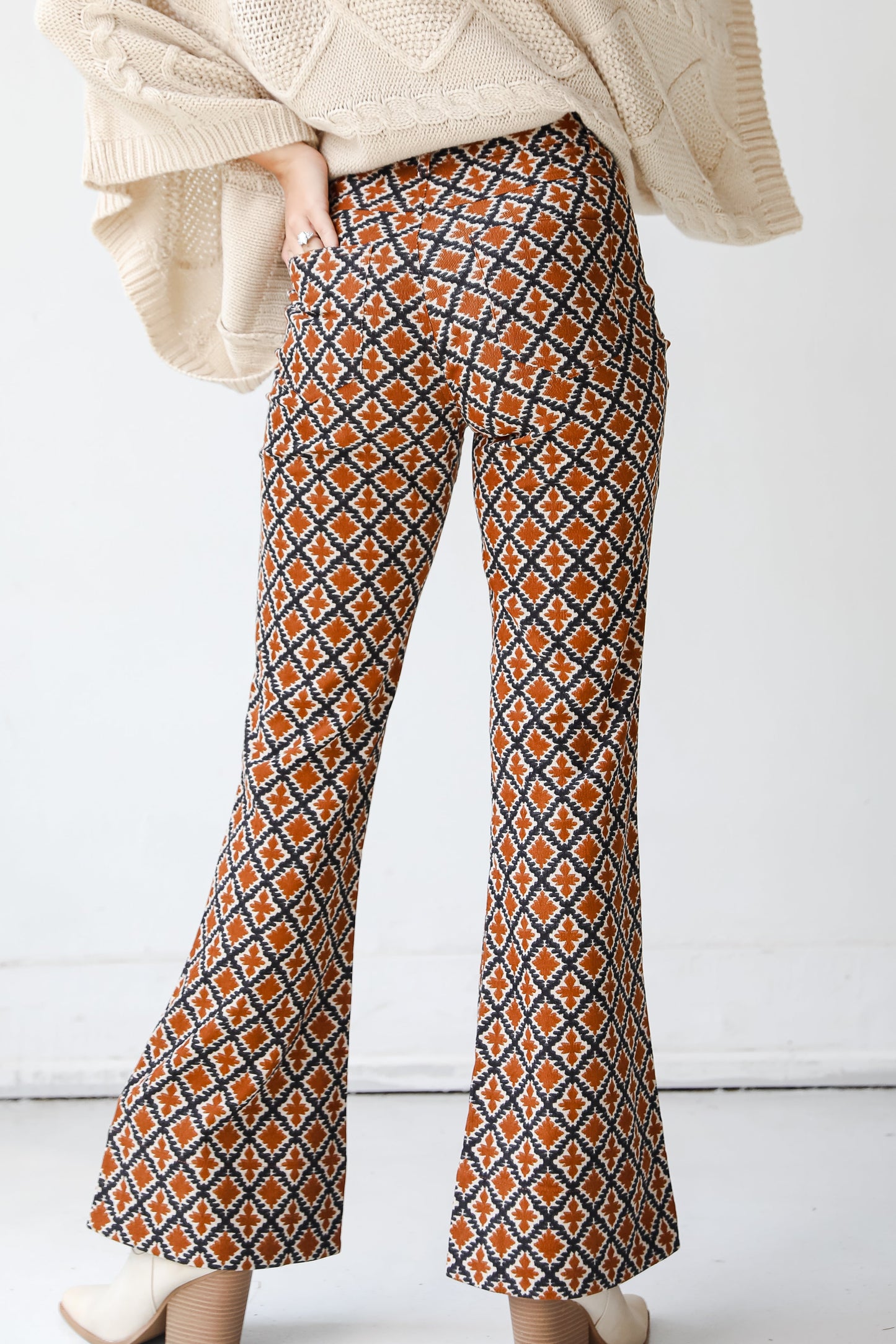 Easily Iconic Corduroy Flare Pants