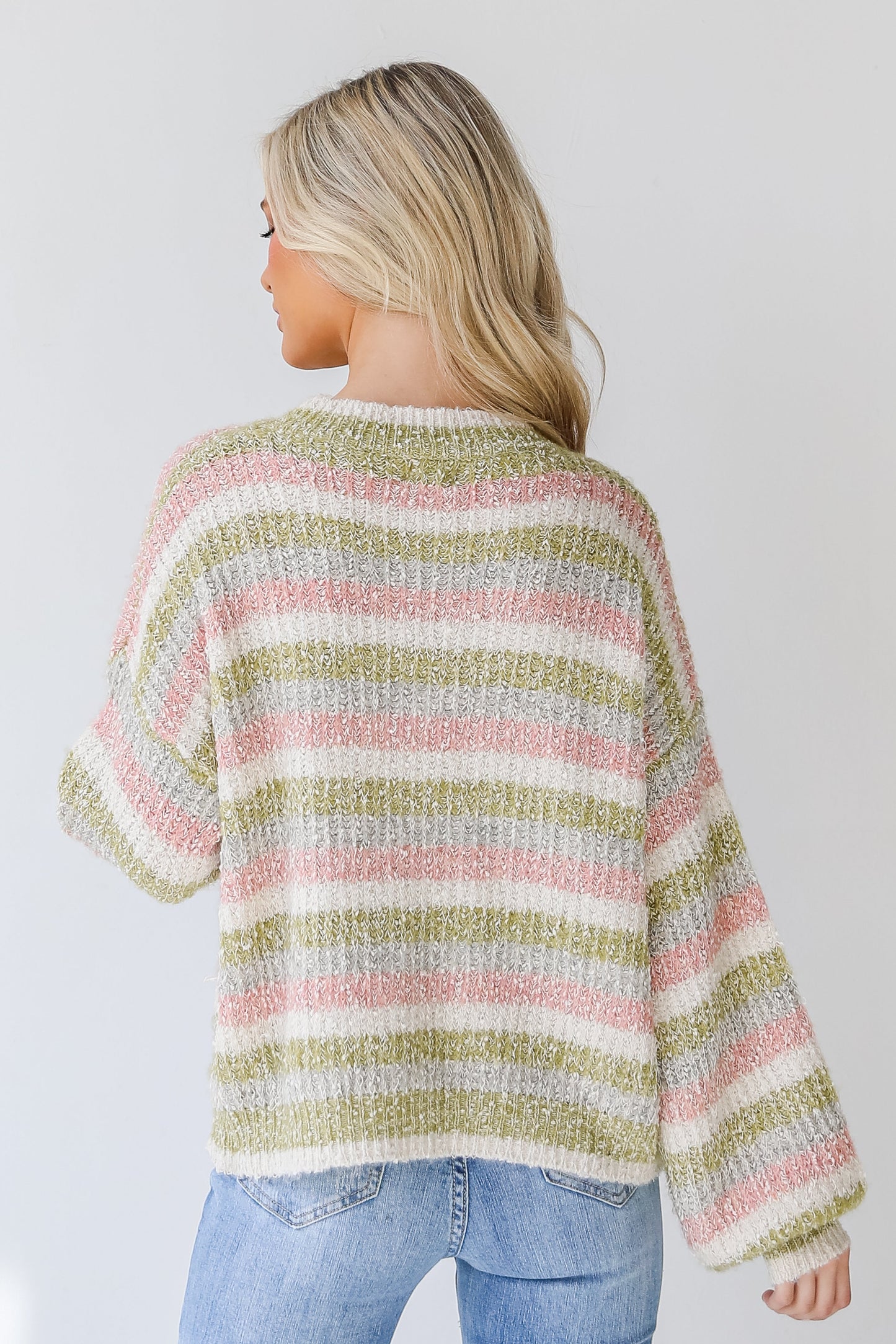 Bright And Cozy Striped Sweater