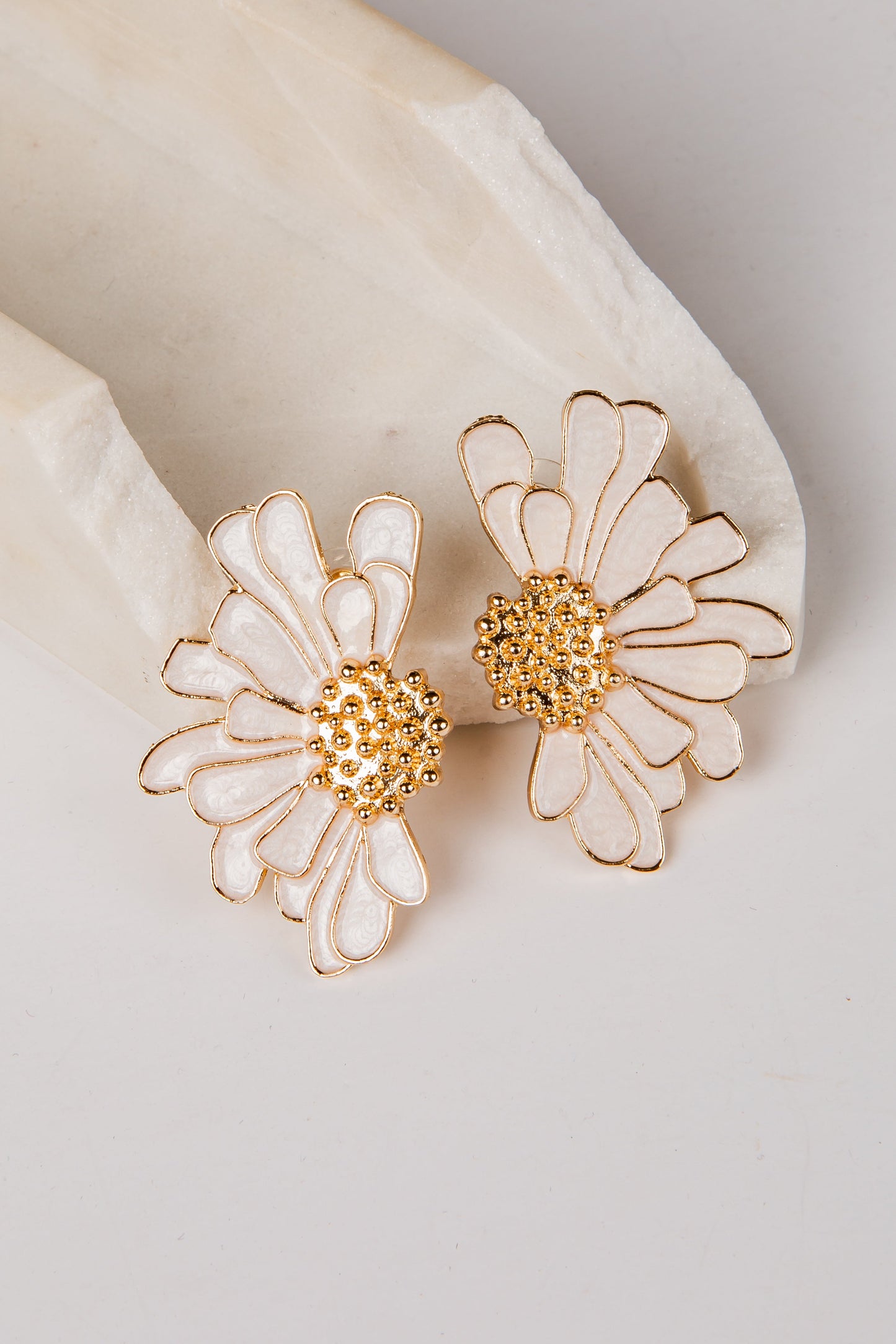Brinley Floral Statement Earrings