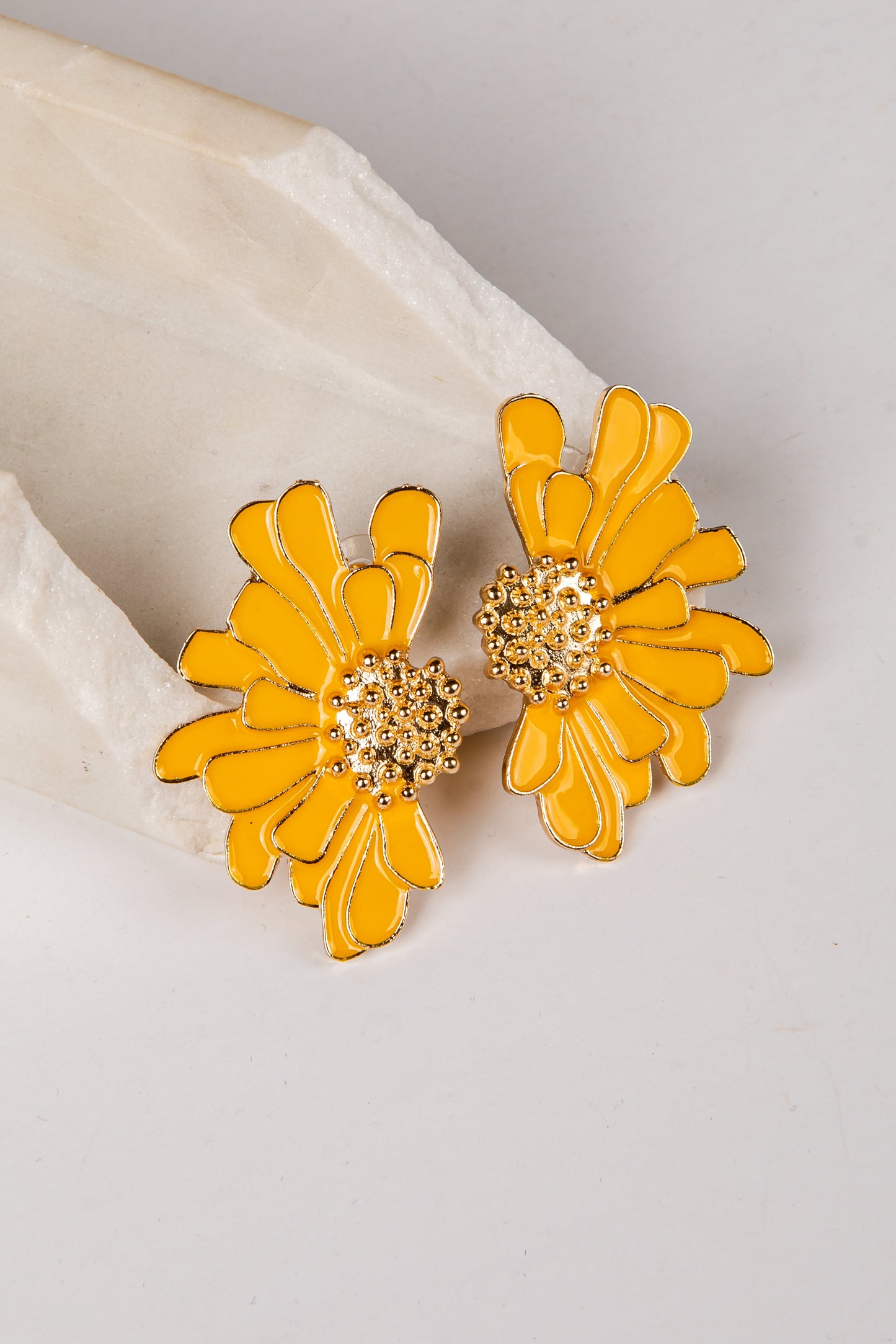 Brinley Floral Statement Earrings