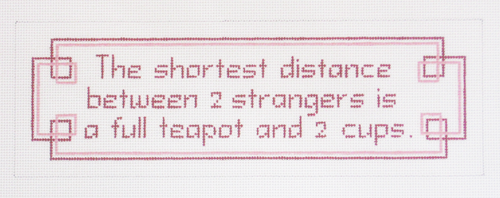 Needlepoint Shortest Distance Canvas