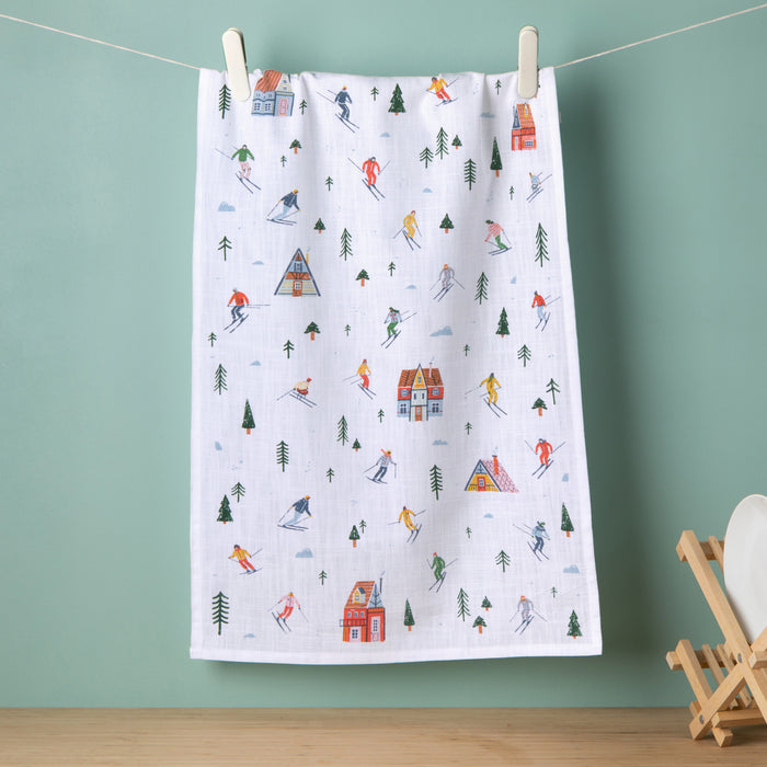Ski Ya Later Dishtowel
