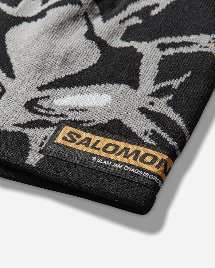 Salomon Salomon Beanie X Slam Jam Deep Black - Castelroch Hats Beanies LC2722500