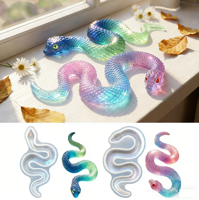 Snake Ornament Decorative Resin Mold