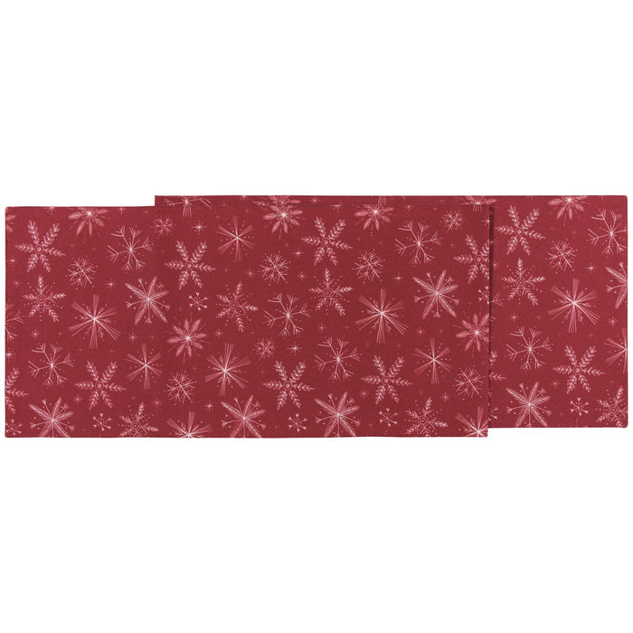 Snowflakes Christmas Runner