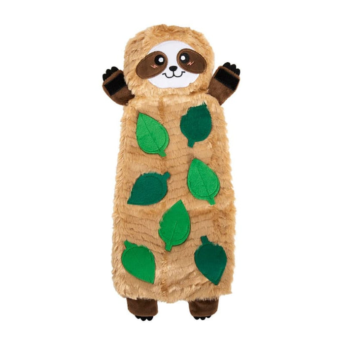 ZippyPaws dog toys Snufflerz Blankets Sloth Interactive Plush Squeaky Dog Toy