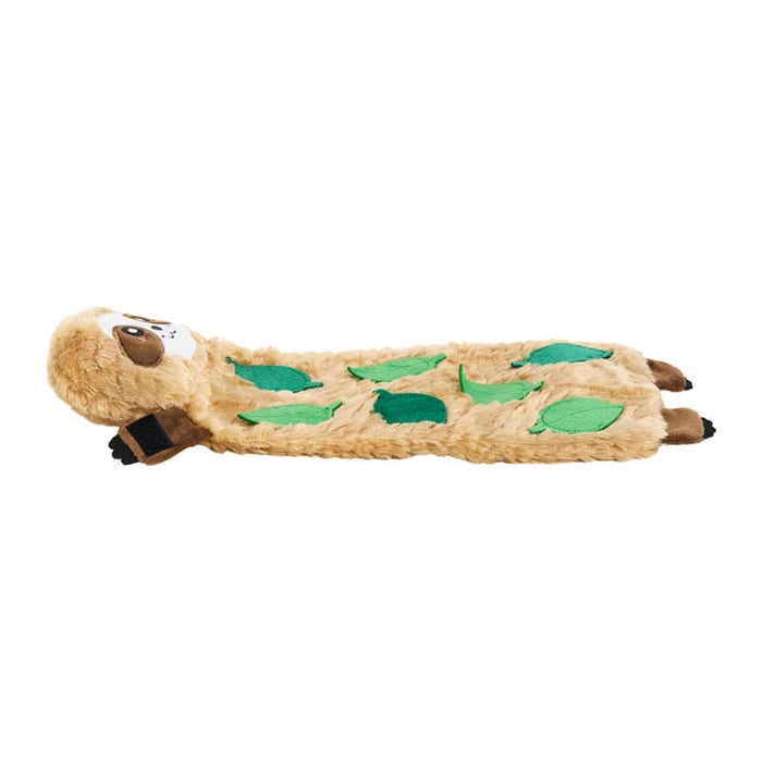 ZippyPaws dog toys Snufflerz Blankets Sloth Interactive Plush Squeaky Dog Toy