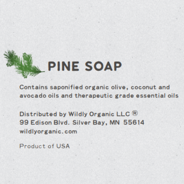 Soap, Natural, Pine