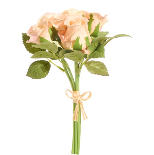 Soft Peach Rose Bundle