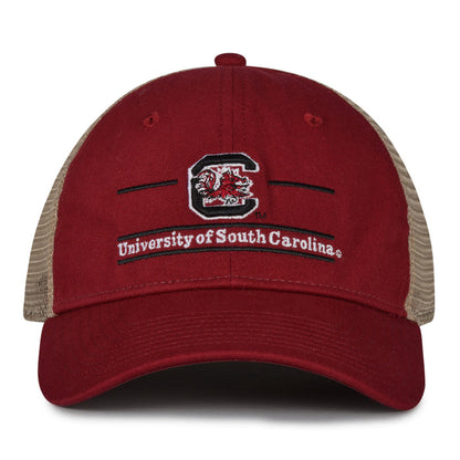 South Carolina Gamecocks trucker hat with mesh back