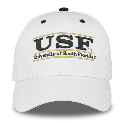 South Florida Bulls Bookstore Snapback - White, product view