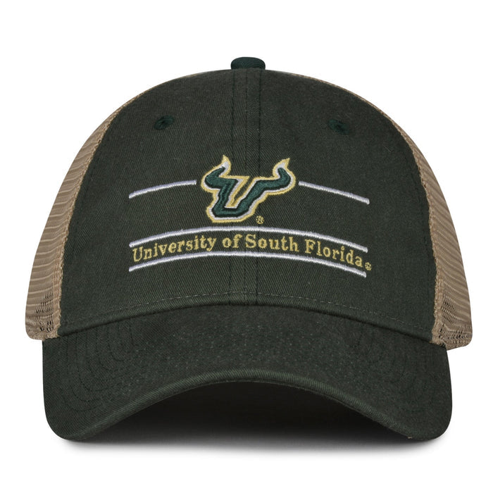 South Florida Bulls Split Bar Trucker, product view