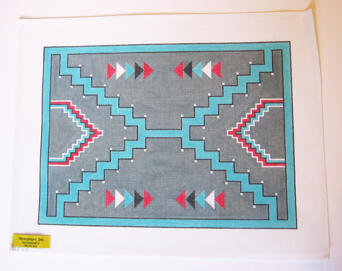 Needlepoint Southwest Design Canvas