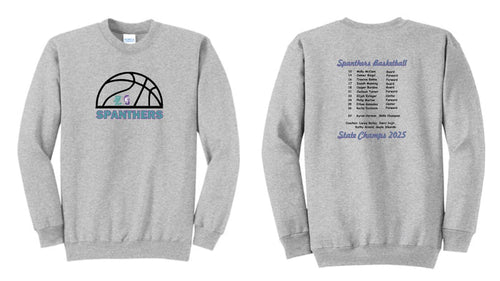 Spanthers Basketball Crew Sweatshirt