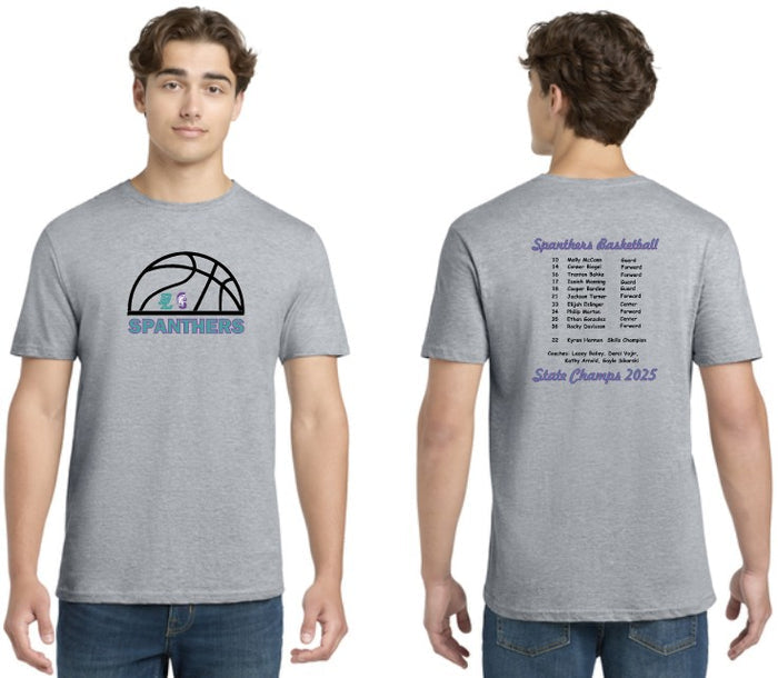 Spanthers State Champions Basketball Tshirt
