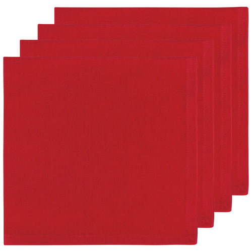 Spectrum Napkins Chili Red Set of 4
