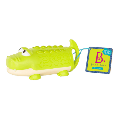 Crocodile water squirt.