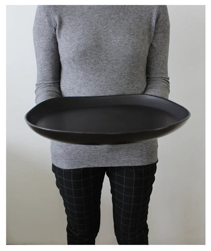 Stoneware Serving Platter Acorn Home + Apparel
