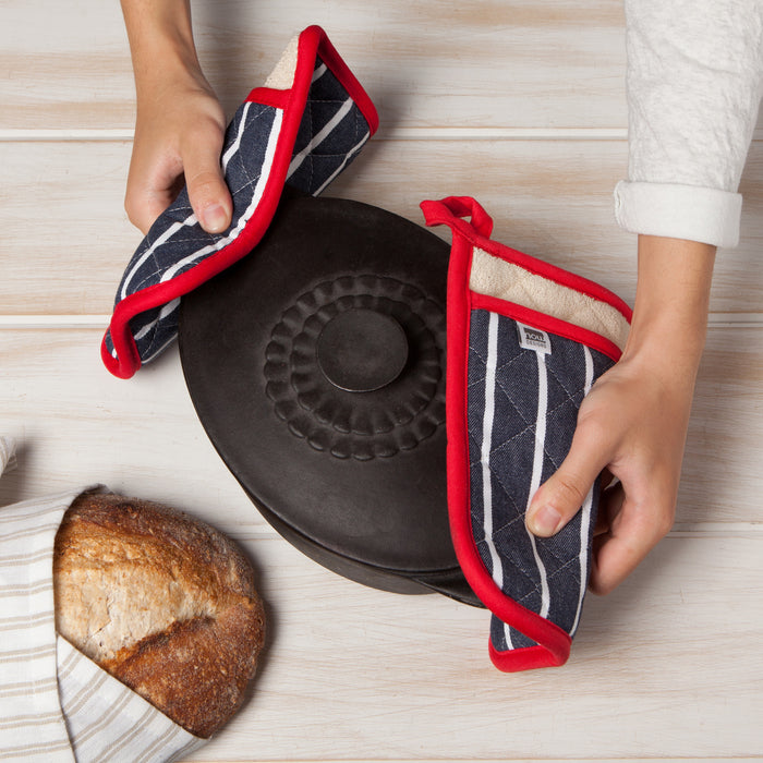 Superior Butcher Stripe Pocket Potholder