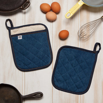 Superior Denim Pocket Potholder
