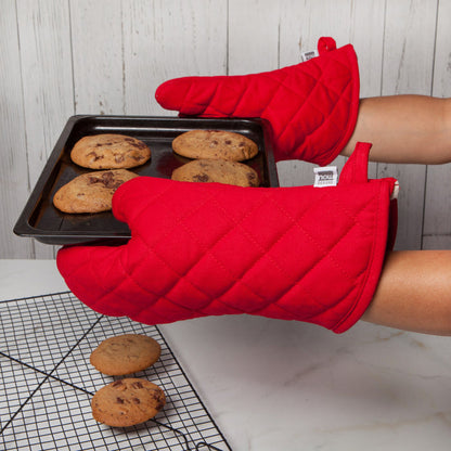 Superior Red Oven Mitt