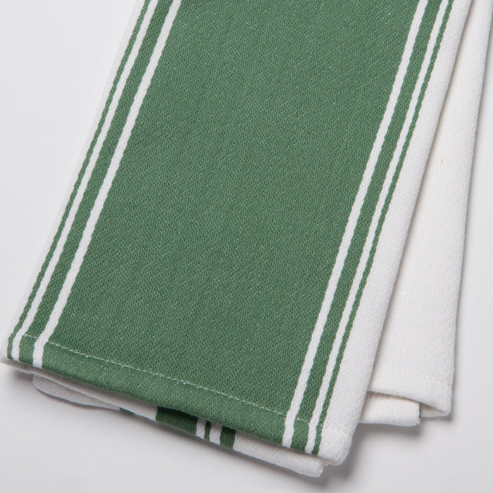 Symmetry Elm Green Dishtowel