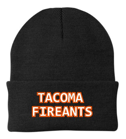 Tacoma Fireants Solid Knit Beanie