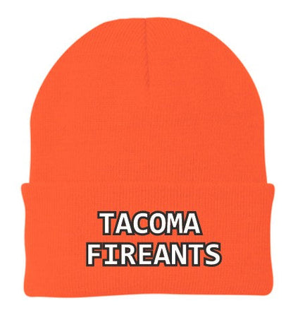Tacoma Fireants Solid Knit Beanie