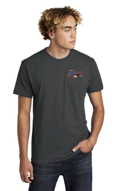 Tacoma Rockets Cotton/Poly Blend Adult Tshirt w/ Number