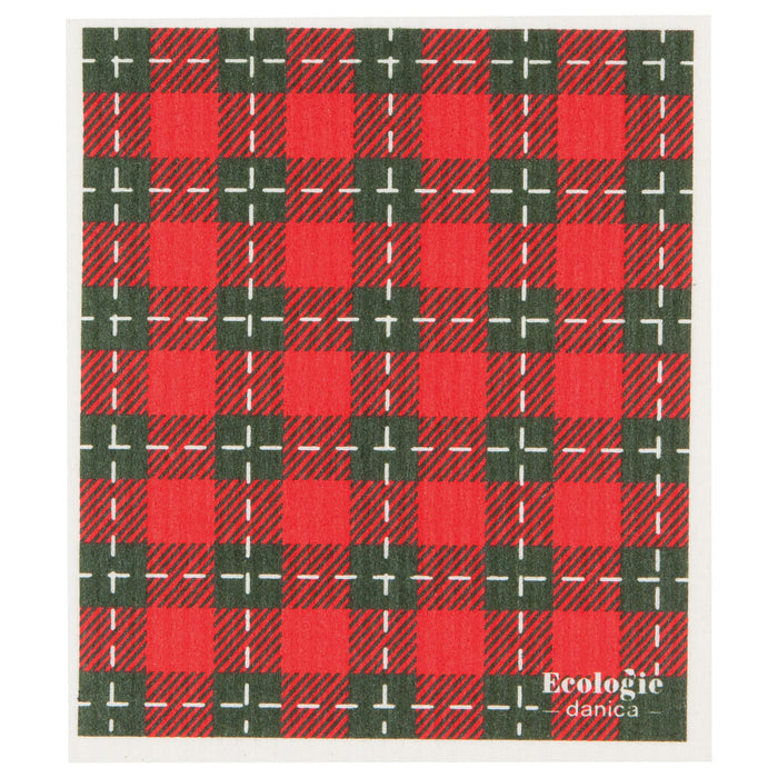 Tartan Swedish Dishcloth
